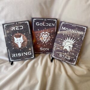 Red Rising Trilogy Bundle by Pierce Brown | Special Custom Rebound Edition