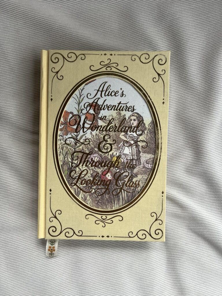 Alice's Adventures in Wonderland & Through the Looking Glass by Lewis Carrol | Special Custom Rebound Edition